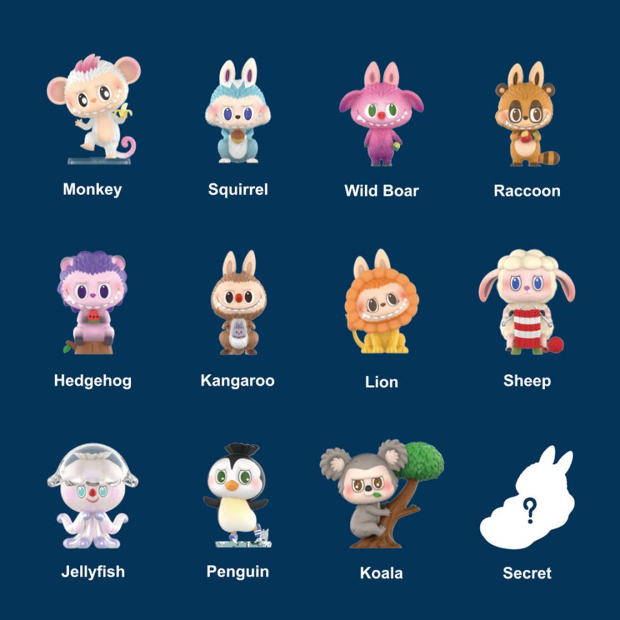 pop mart de monsters dieren serie blind box