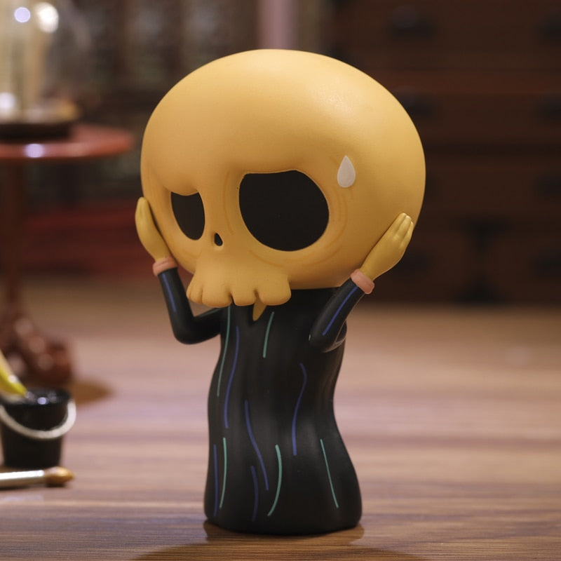pop mart de monsters labubu kunstserie blind box