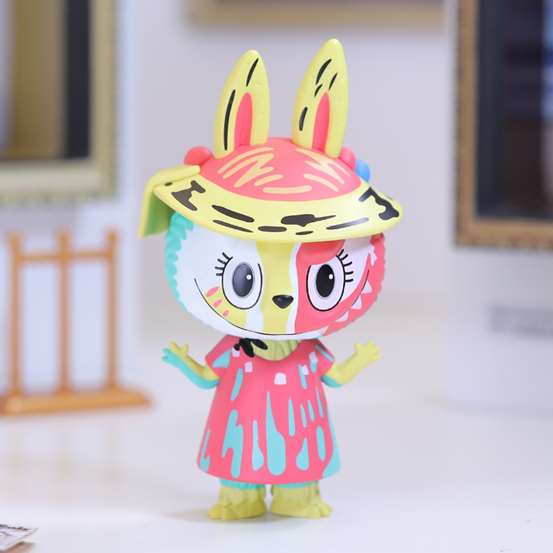 pop mart de monsters labubu kunstserie blind box