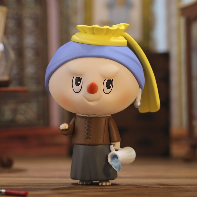 pop mart de monsters labubu kunstserie blind box