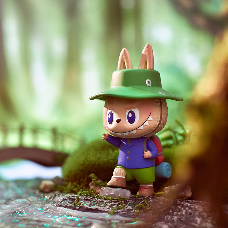pop mart de monsters labubu camping serie blind box