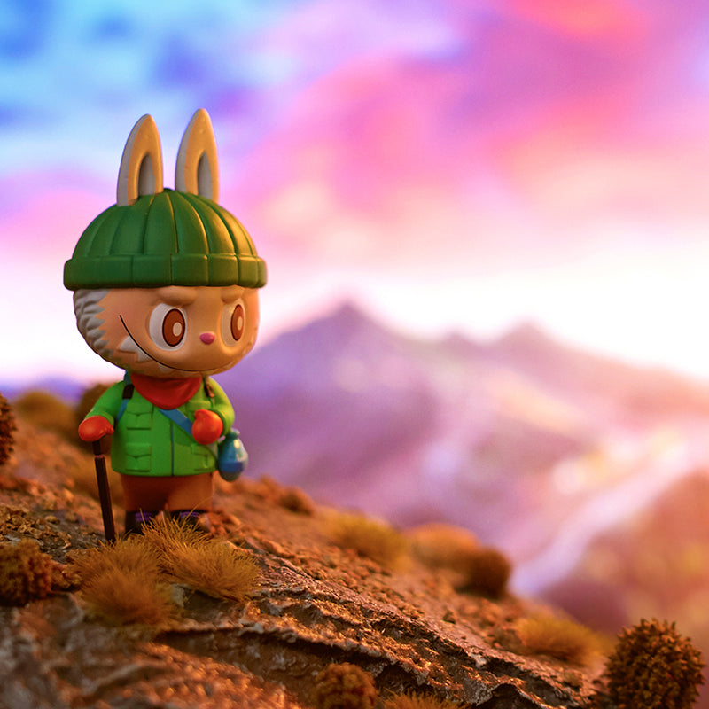 pop mart de monsters labubu camping serie blind box