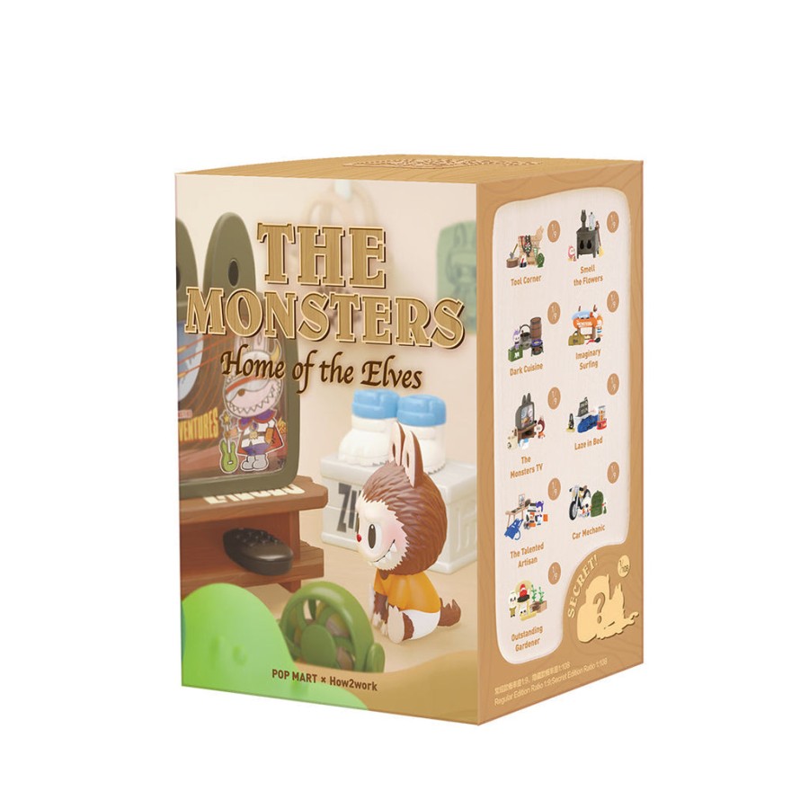 pop mart de monsters thuis van de elfen serie prop blind box
