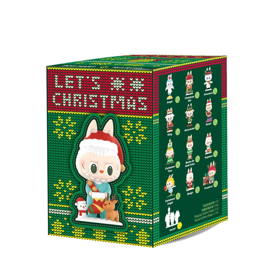pop mart de monsters lets christmas-serie blind box