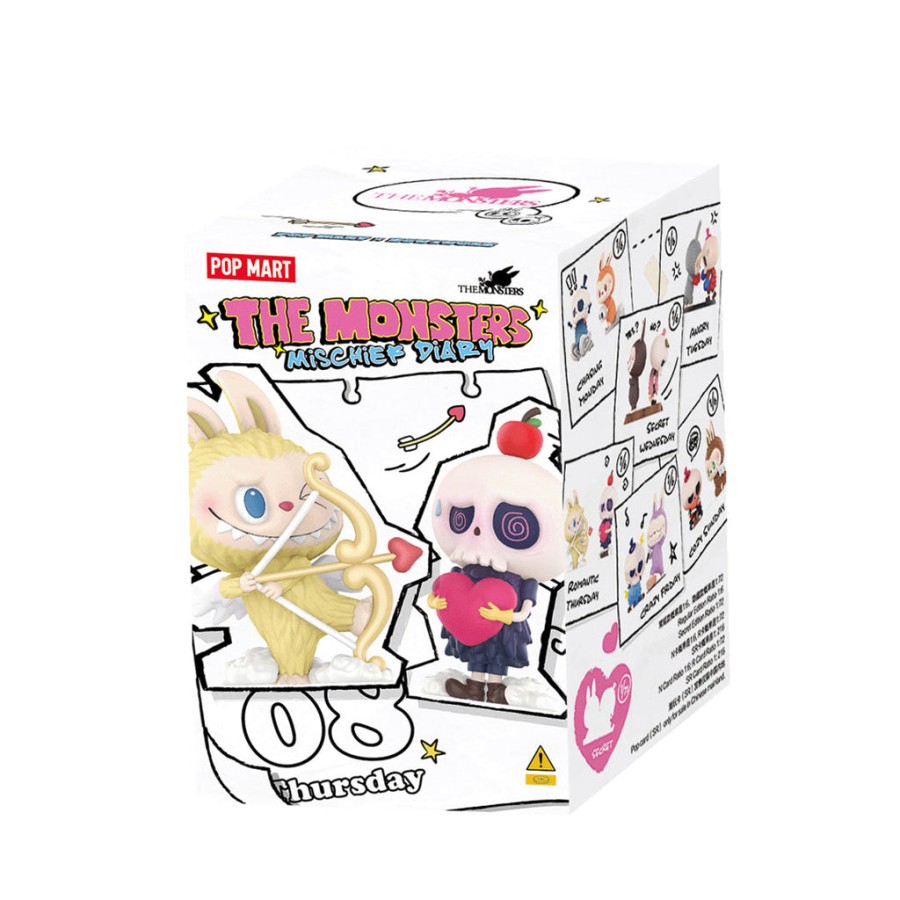 pop mart de monsters mischief diary series blind box labubutycoco