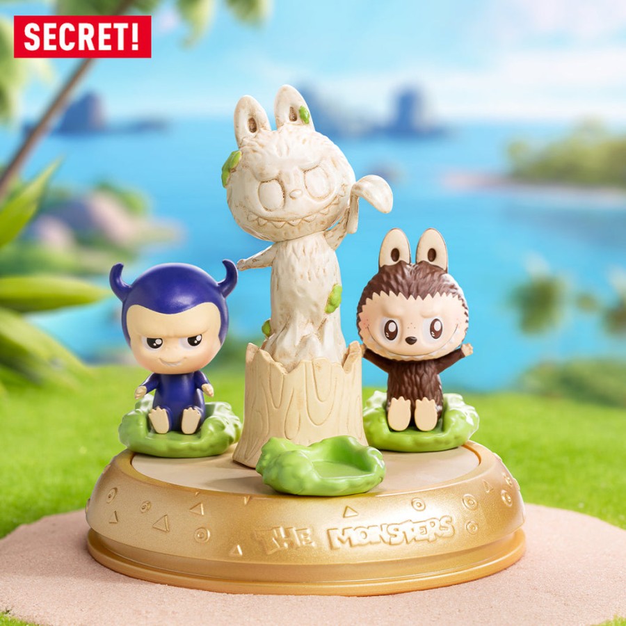 pop mart de monsters spelende spelletjes serie blind box scène set