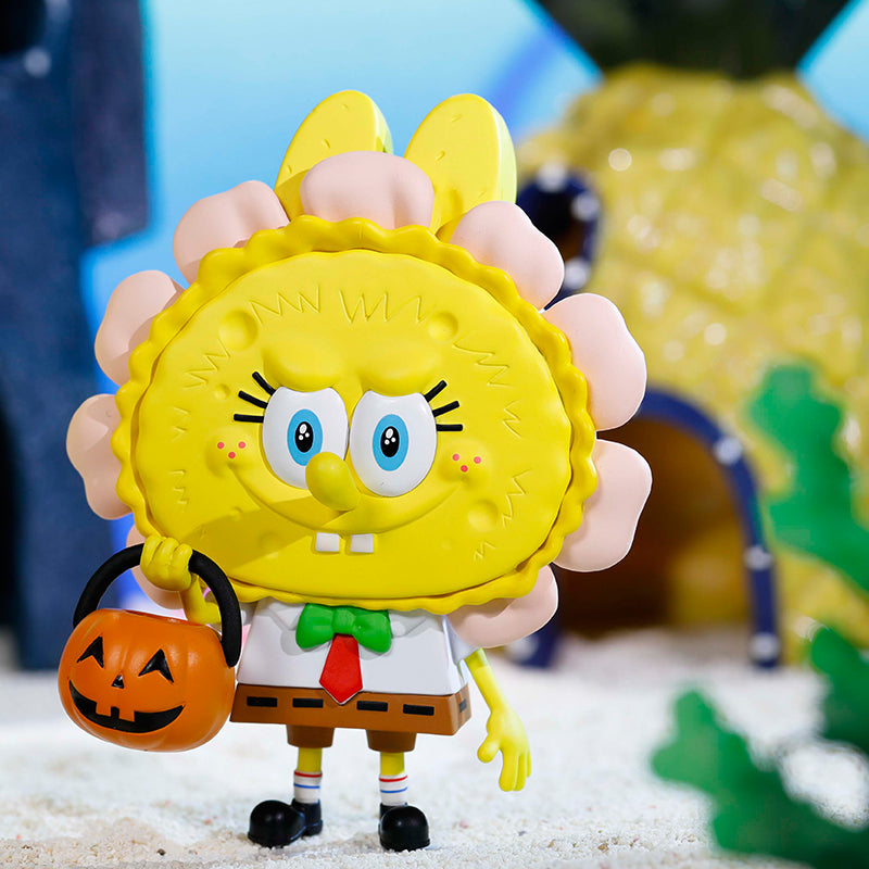 pop mart de monsters x spongebob serie blind box
