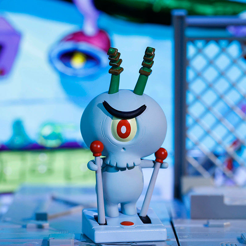 pop mart de monsters x spongebob serie blind box
