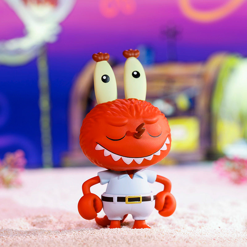 pop mart de monsters x spongebob serie blind box
