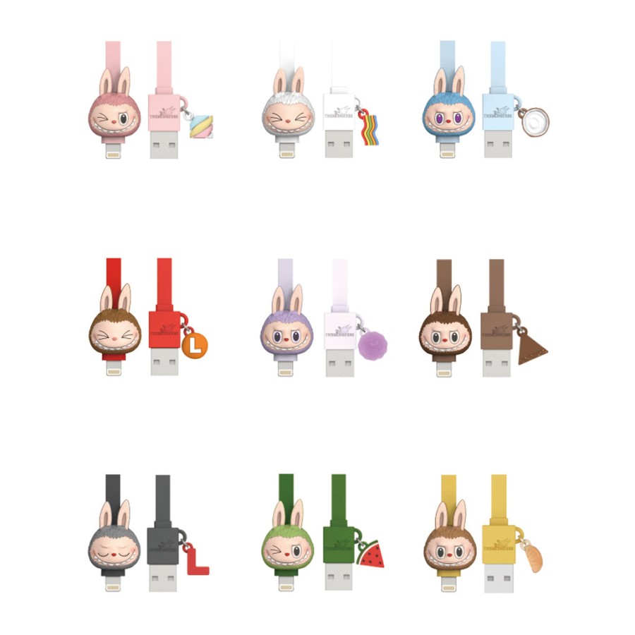 pop mart monsters candy series iphone-kabel verrassingsdoos