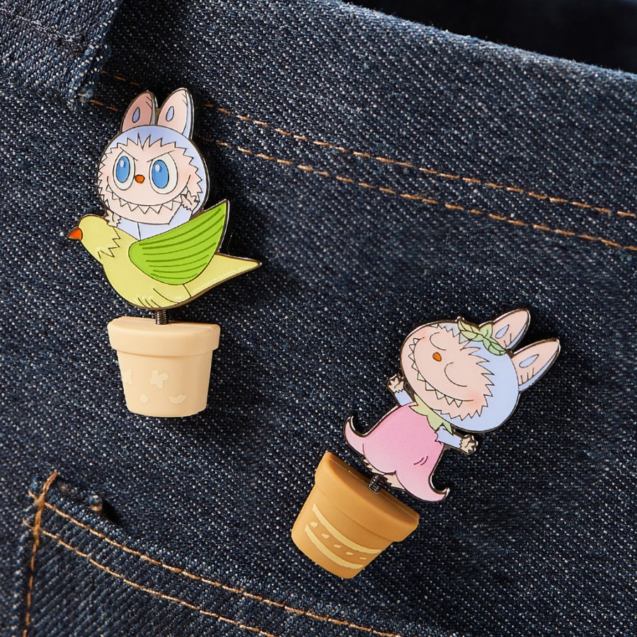 pop mart de monsters vallen in het wild emaille speldjekoelkastmagneet blind box