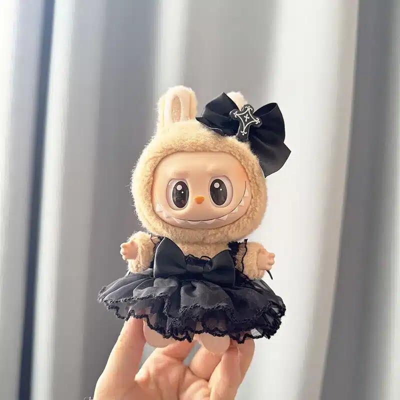 gotische outfit voor labubu