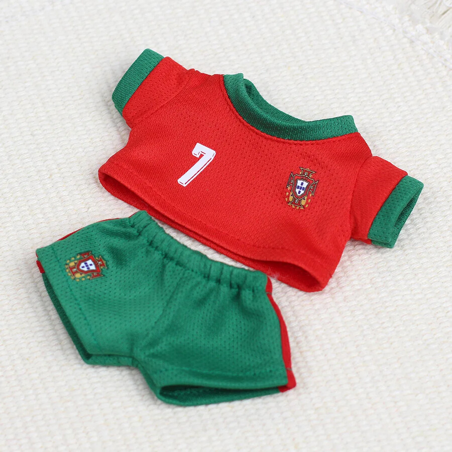 cristiano ronaldo-shirt voor labubu