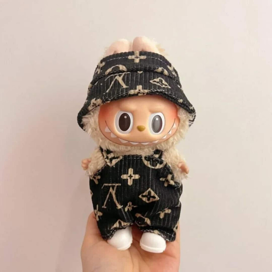 louis vuitton-kleding voor labubu-monsters