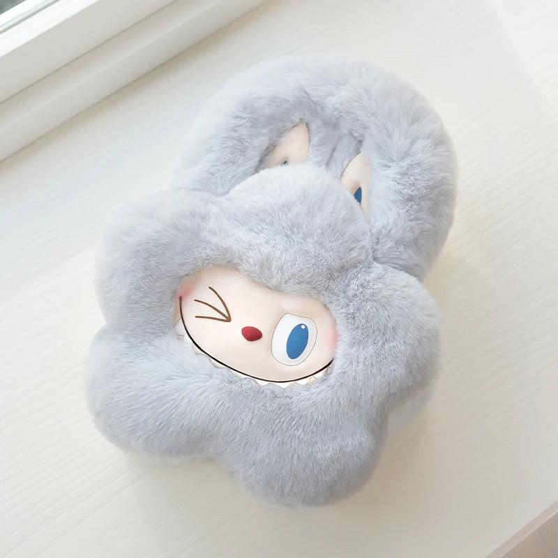 labubu pluche bloementas