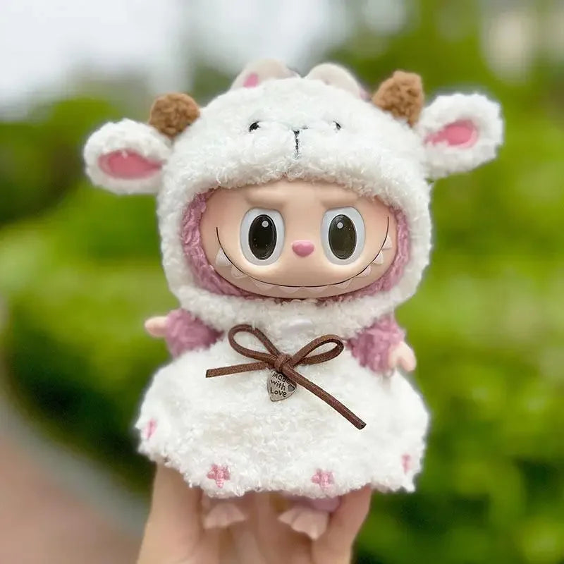 labubu lammetje pluche outfit