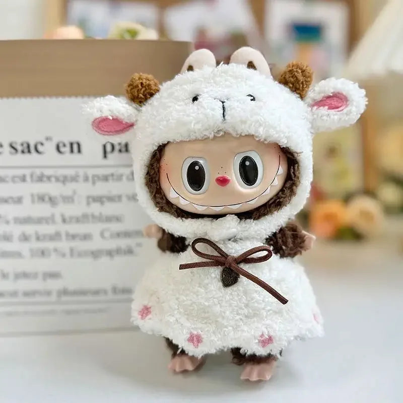 labubu lammetje pluche outfit