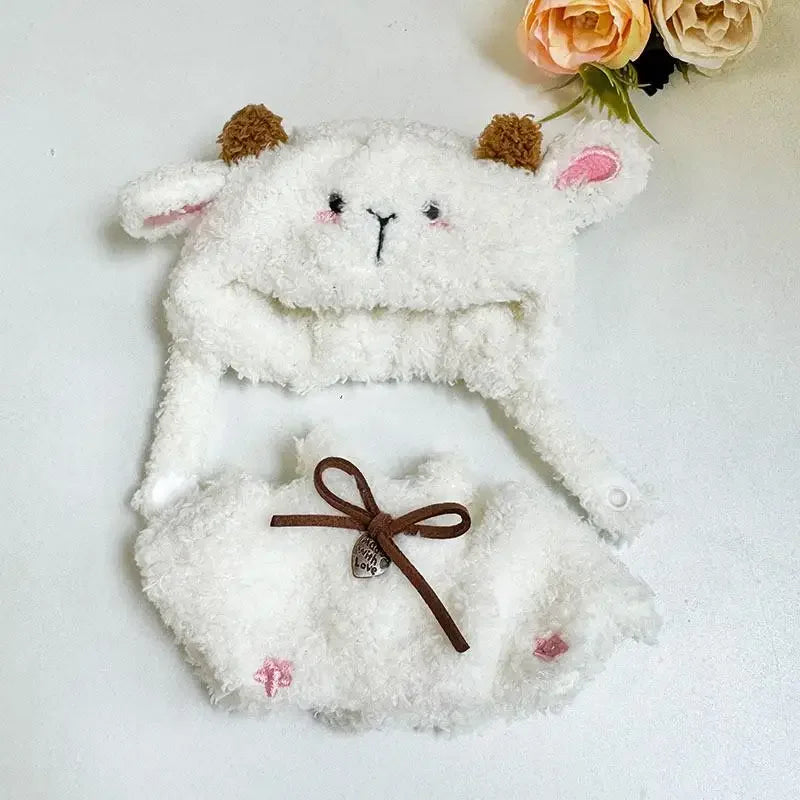 labubu lammetje pluche outfit