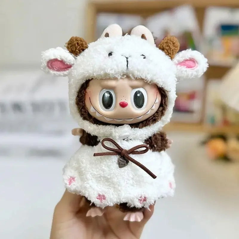 labubu lammetje pluche outfit
