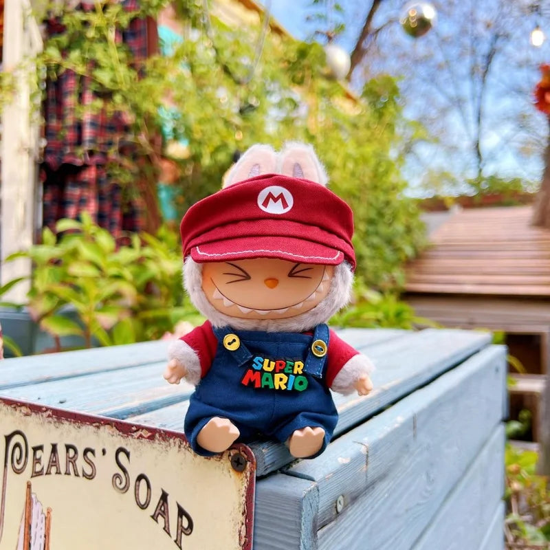 labubu super mario-outfit