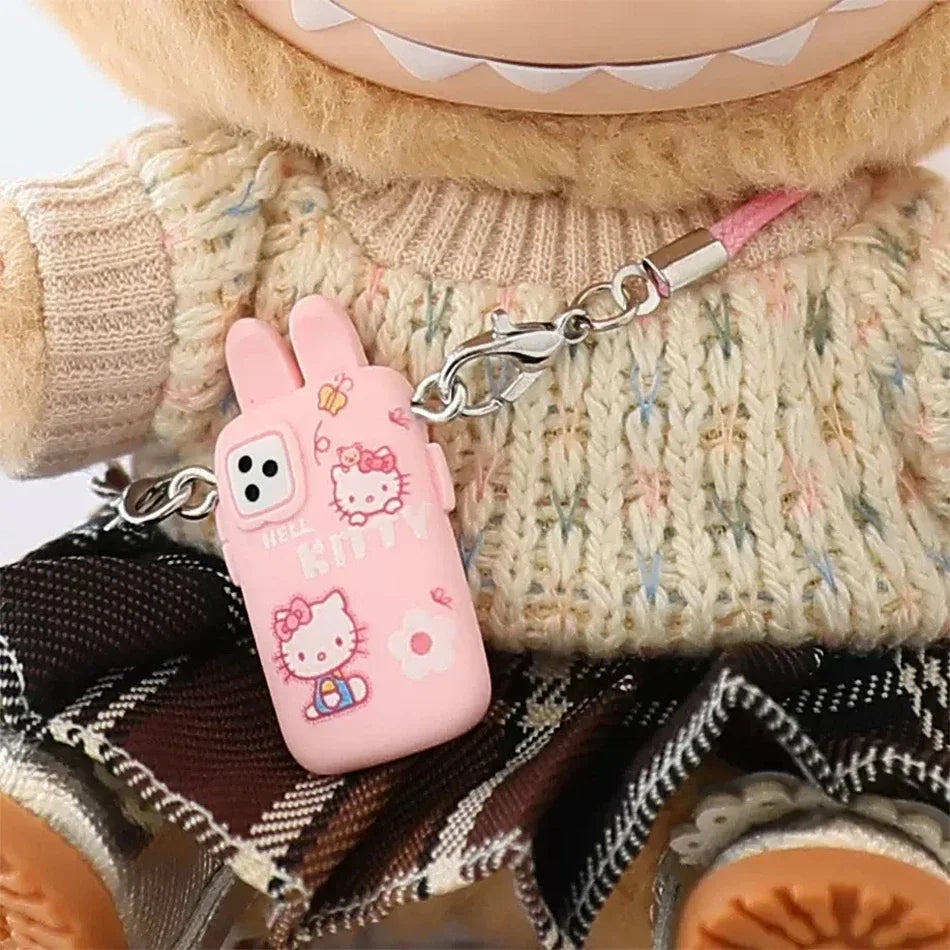 labubu x hello kitty telefoonaccessoire