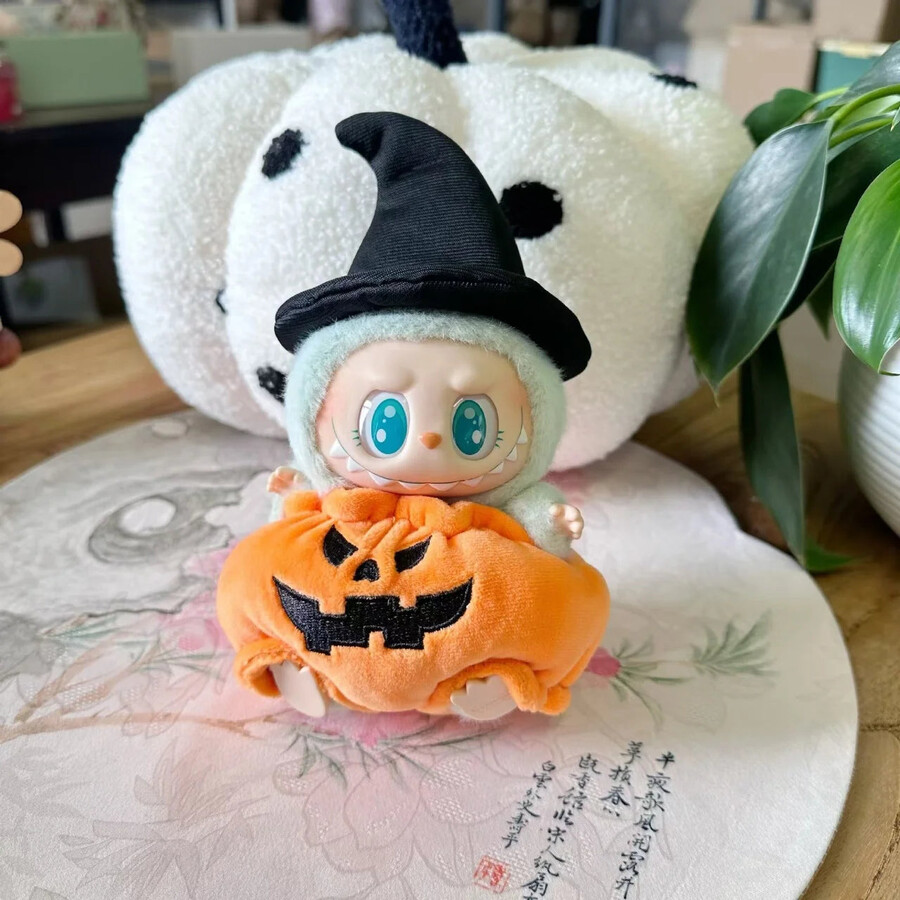 labubu spooky pumpkin outfit