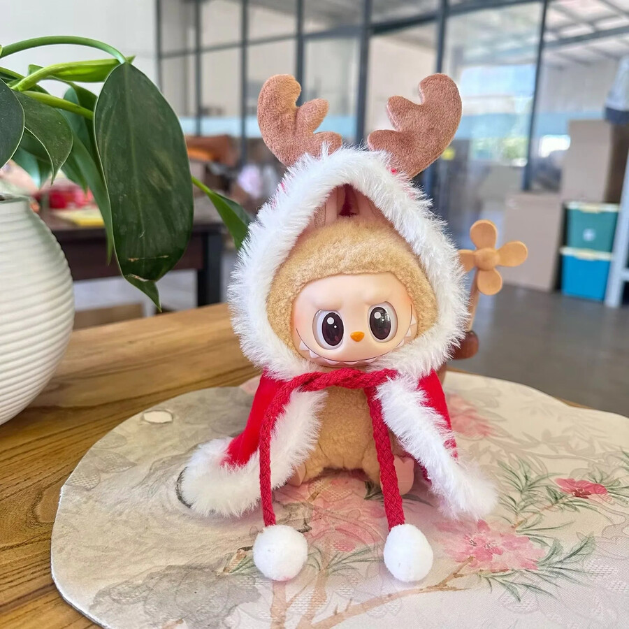 labubu kerstcape outfit