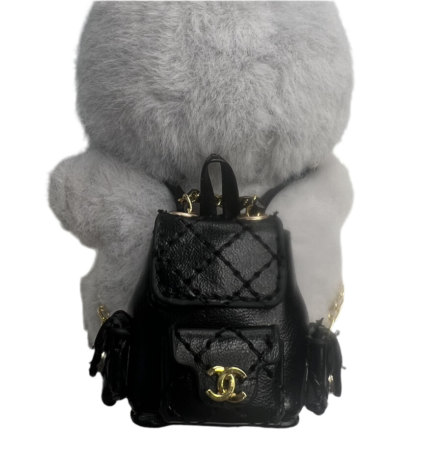 designer zwarte rugzak cc