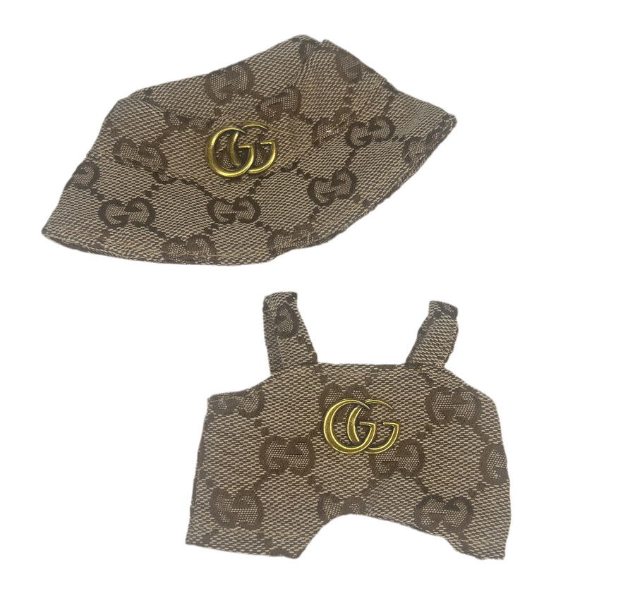 gg brown outfit 2-delige set