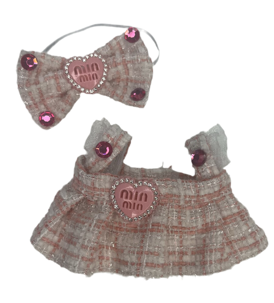 min jurk outfit 2-delige set