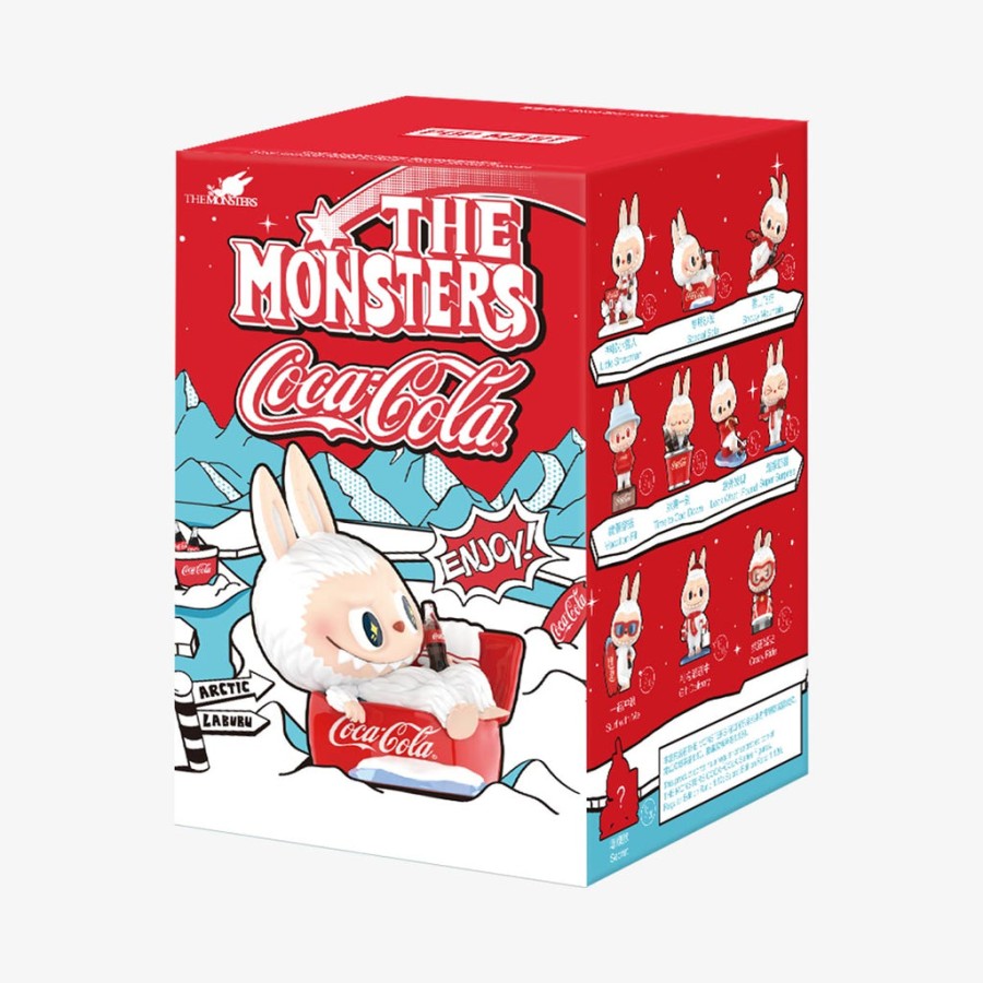 pop mart de monsters coca-cola serie blind box