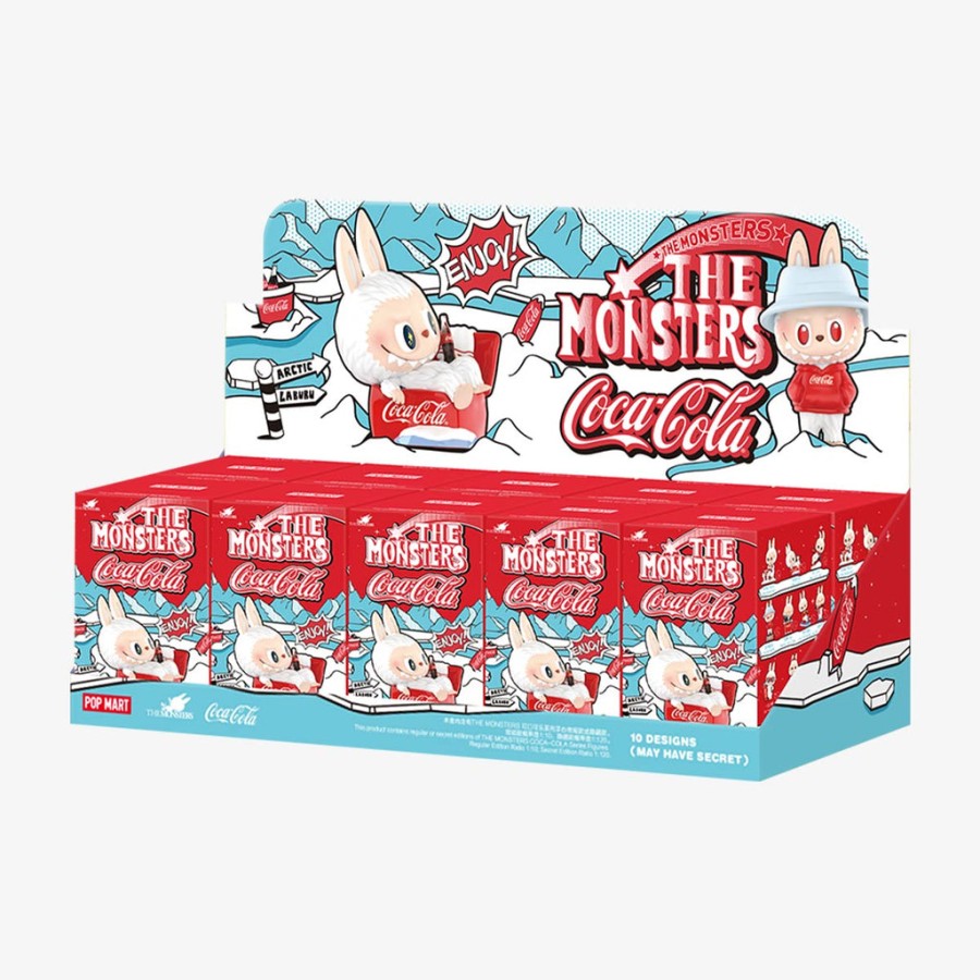 pop mart de monsters coca-cola serie blind box
