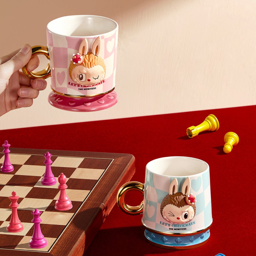 pop mart the monsters lets checkmate series mok beker
