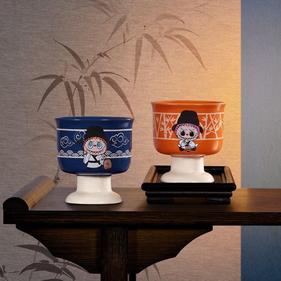 pop mart de monsters laten we samen plezier hebben serie bekerset