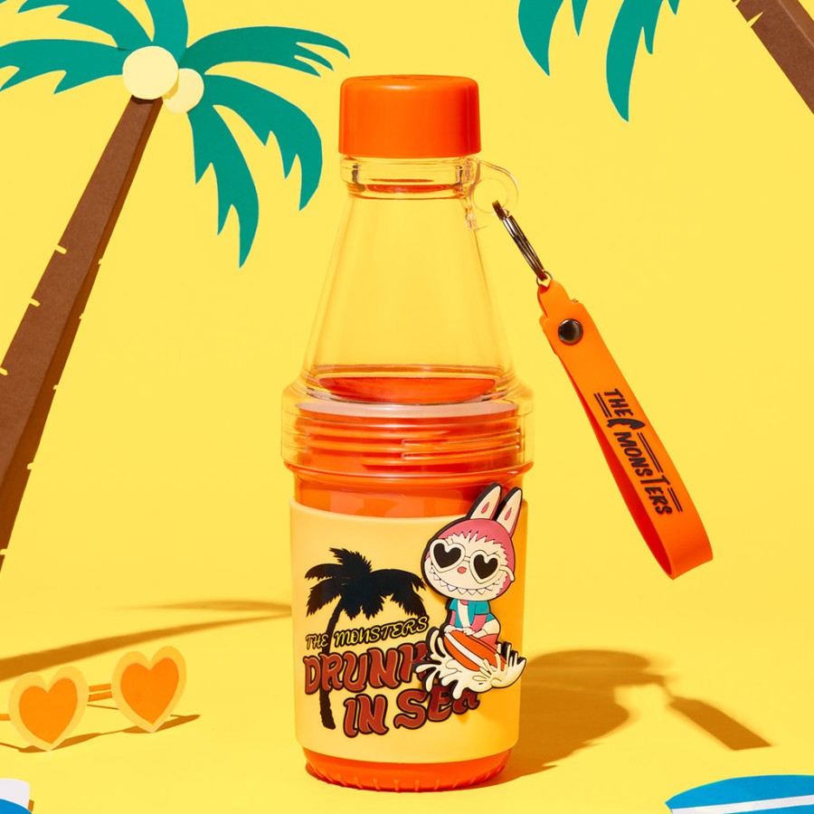 pop mart the monsters labubu drunk in sea series drinkbeker