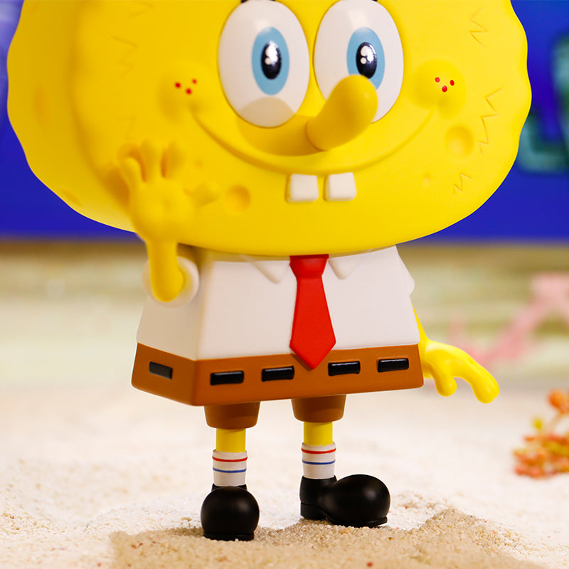 pop mart de monsters labubu x spongebob 200 figuur