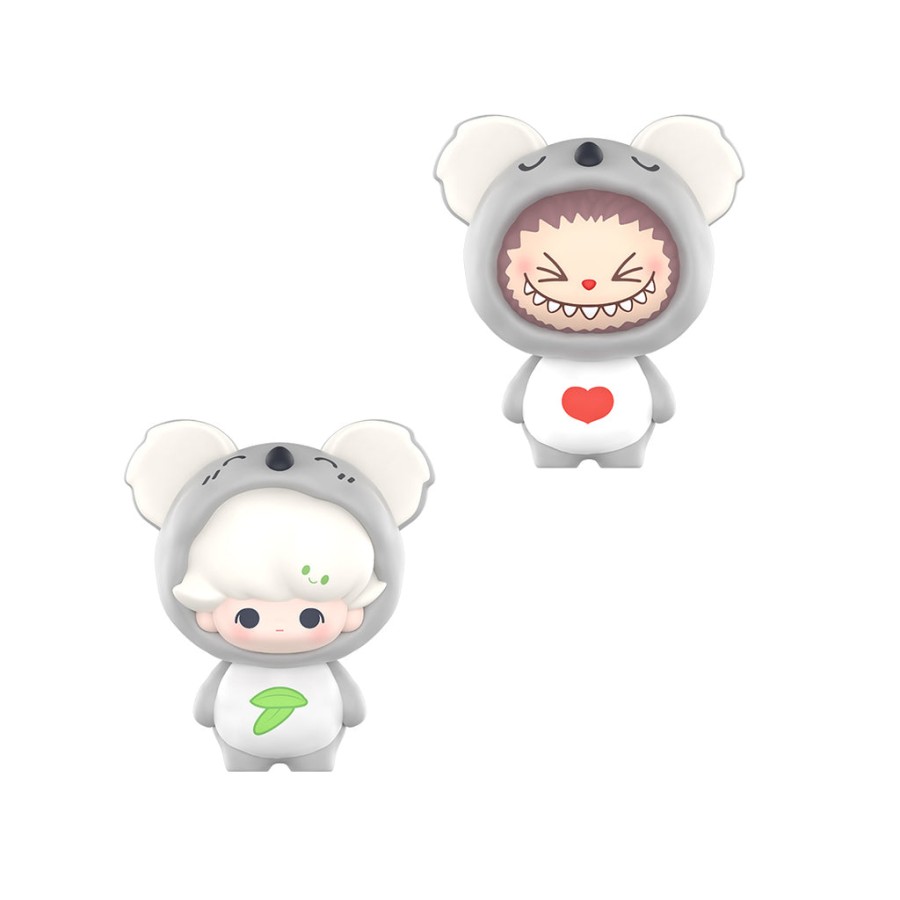 pop mart pop bean koala set mini figuurtjes 6 stuks