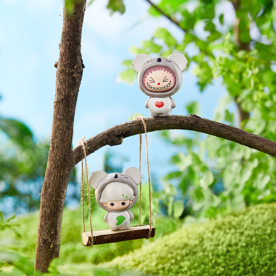 pop mart pop bean koala set mini figuurtjes 6 stuks