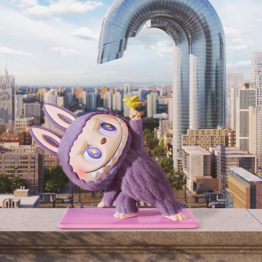 pop mart de monsters lazy yoga serie blind box