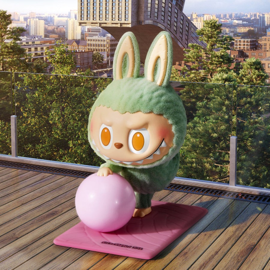 pop mart de monsters lazy yoga serie blind box