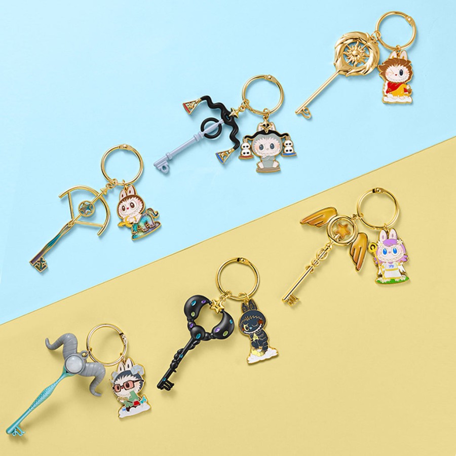 pop mart de monsters constellation serie hanger sleutelhanger blind box
