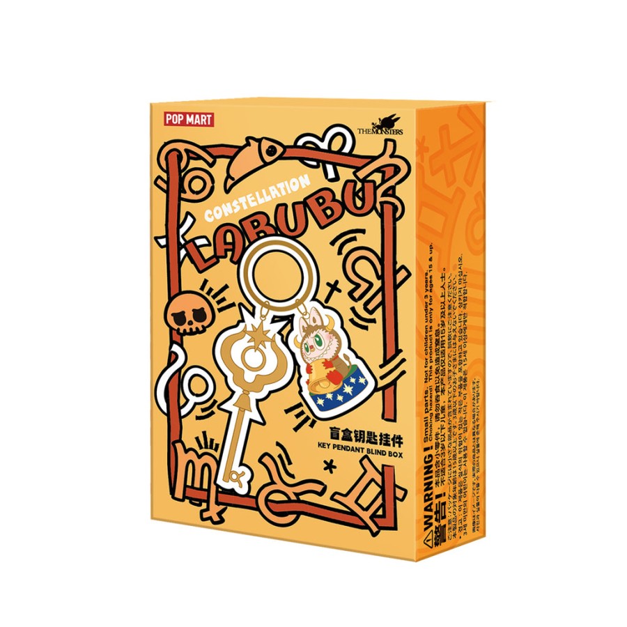 pop mart de monsters constellation serie hanger sleutelhanger blind box