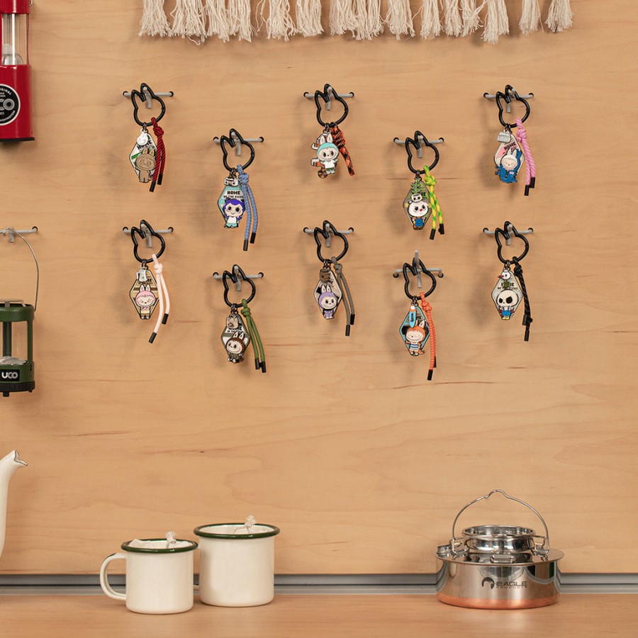 pop mart de monsters thuis van de elfen serie hanger sleutelhanger blind box