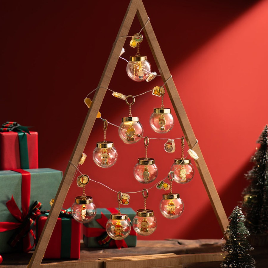 pop mart de monsters lets christmas-serie balhanger blind box