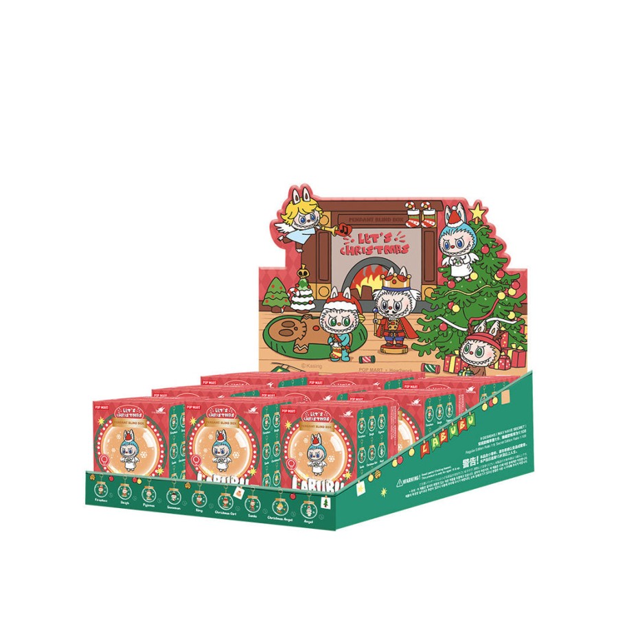 pop mart de monsters lets christmas-serie balhanger blind box