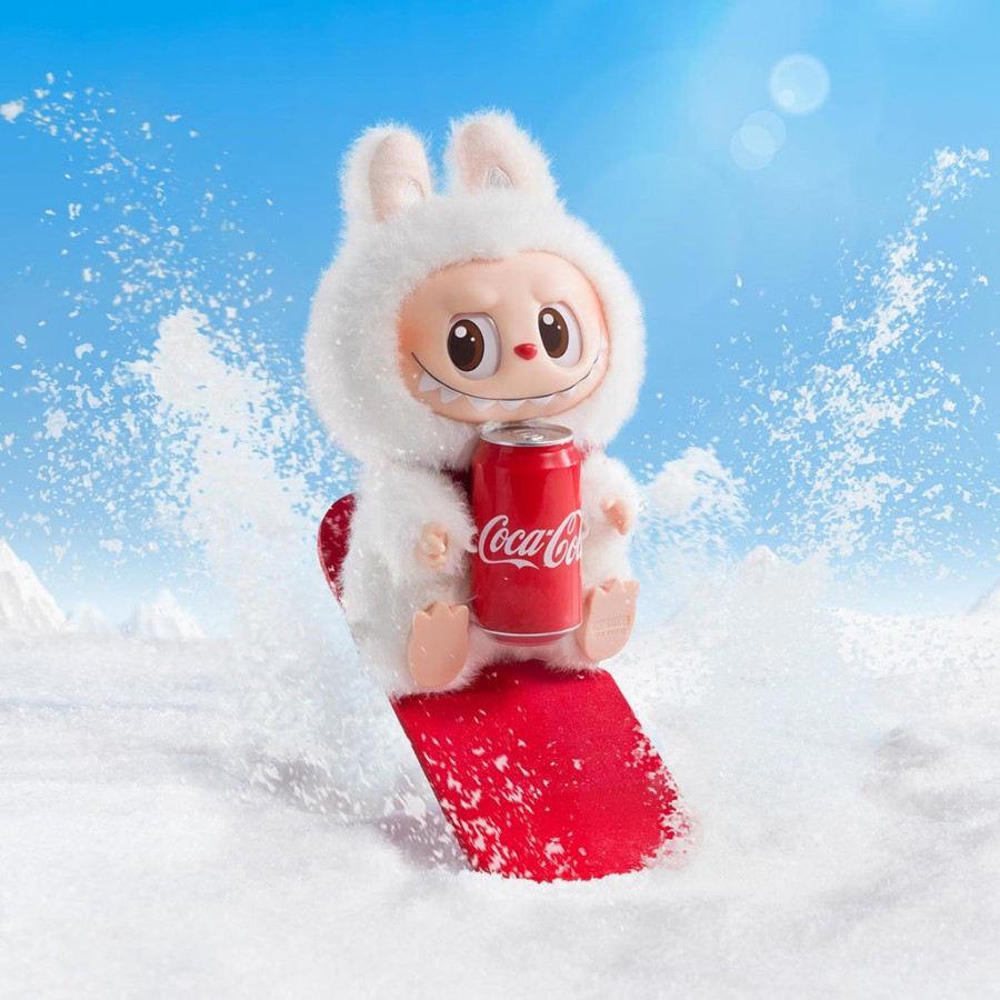 pop mart de monsters coca-cola serie vinyl gezicht pluche hanger blind box