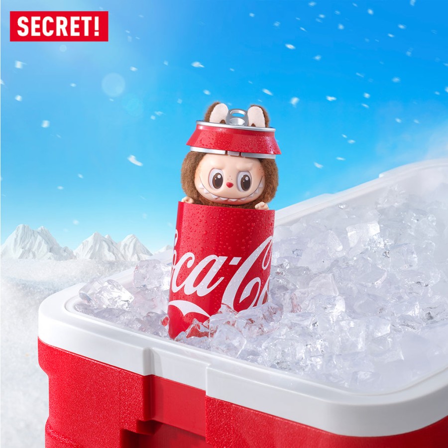 pop mart de monsters coca-cola serie vinyl gezicht pluche hanger blind box