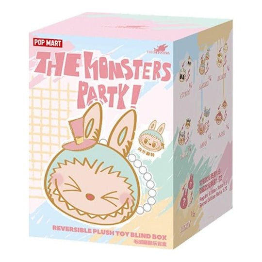 pop mart pop mart the monsters labubu party omkeerbare hanger verzegelde doos 1 blind box ppmt-2407-0079-1b