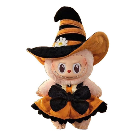 pop mart labubu magic of pumpkin mokoko vinyl pluche hanger pop land exclusief ppmt-2410-0221