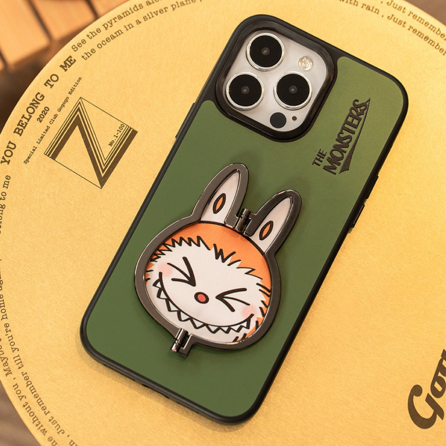 pop mart the monsters home of the elves series iphone-hoesje